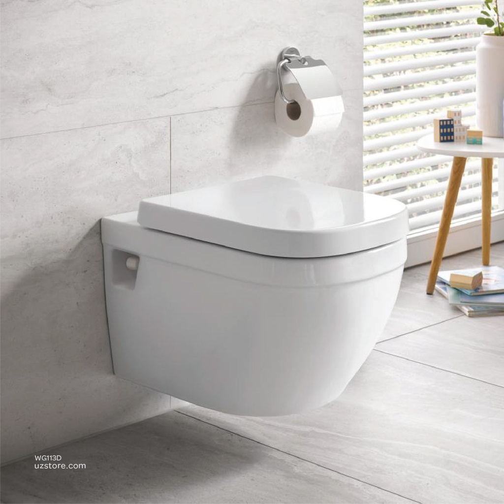 EURO Ceramic wc wall hung + EURO ceramic wc-seat soft close GROHE