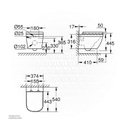 GROHE Euro Ceramic Wall hung WC set soft close 39554000