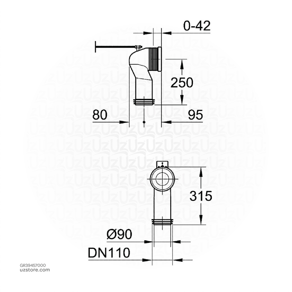 GROHEloose trap 39457000