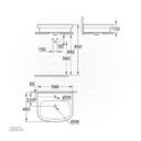 GROHEEuro Ceramic Counter top basin 60 39337000