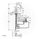 GROHE Zedra Touch sink C-spout Triple Spray 30219002