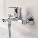 GROHE BauEdge Bundle 104( Basin Mixer + Shower Mixer + Shower Set )