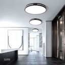 LED Ceiling Light 6068 Black Frame