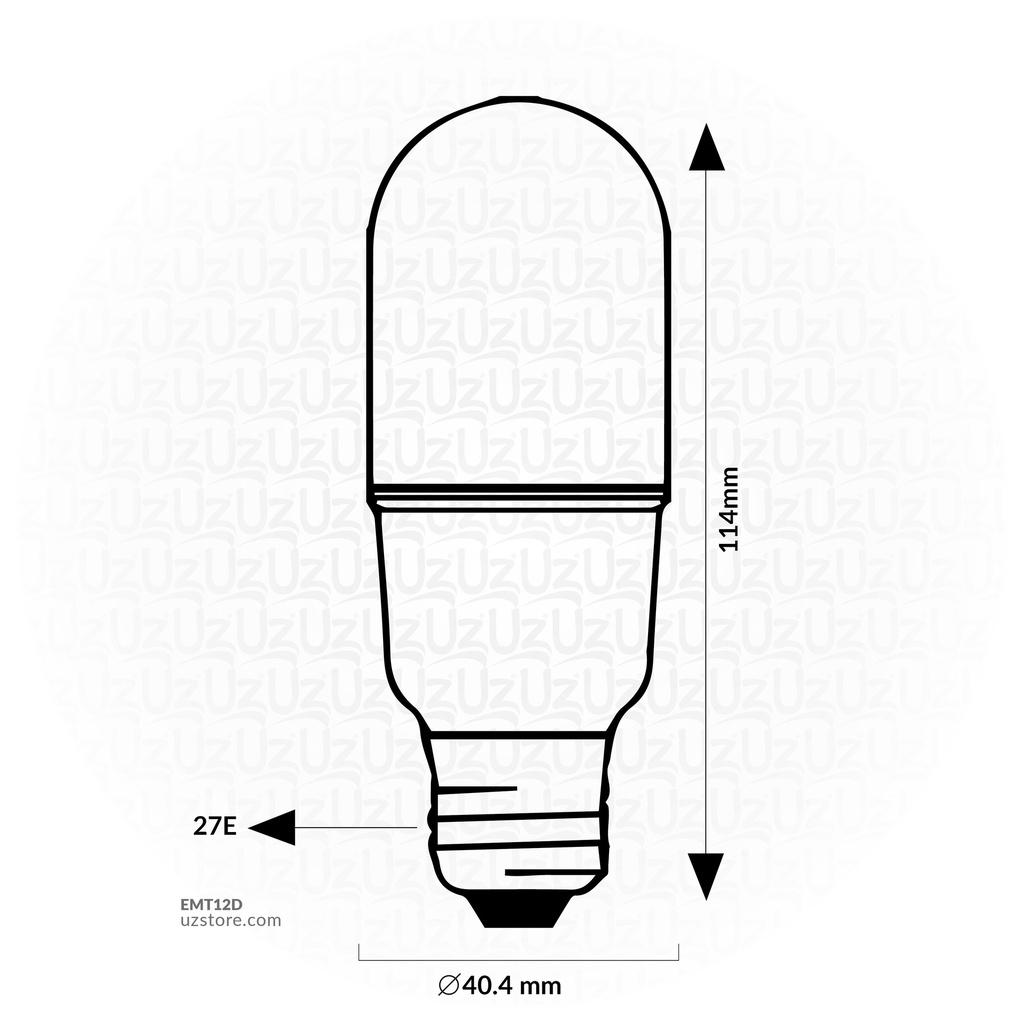 OSRAM LED VALUE STICK E27 12W 6500K 1350 Lm