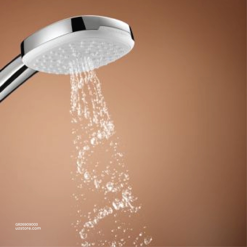 GROHE Tempesta Cube 110 Shower rail set 3 sprays (Rain , Jet , Massage) , 26909003 , chrome