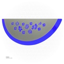 LED Wall Light 8536 BLUE 