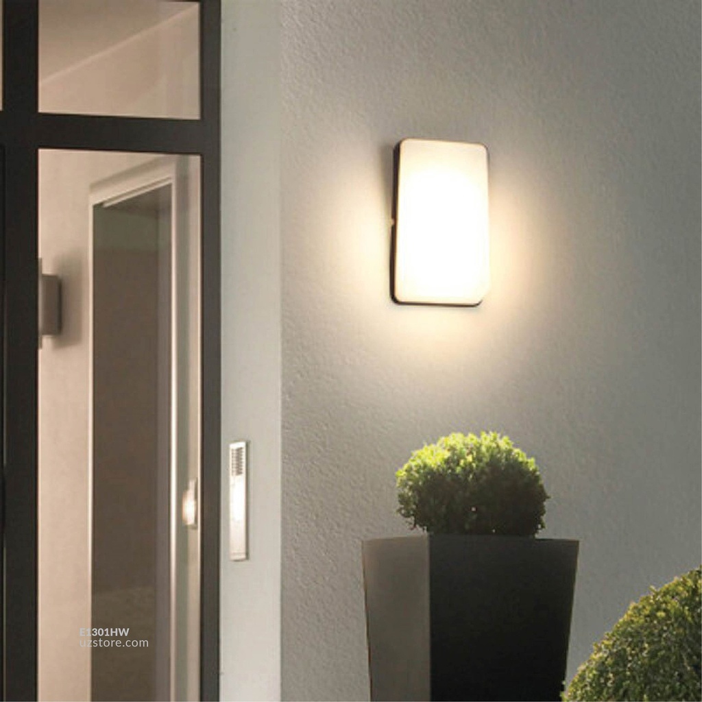 LED Outdoor Wall LIGHT AB-128 WW SILVER
