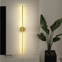 Indoor Wall Light A78 Gold 3000K epistar Led 10W