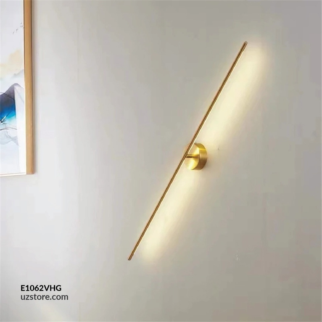 Indoor Wall Light A78 Gold 3000K epistar Led 10W