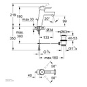 GROHE Concetto OHM basin M 23450001