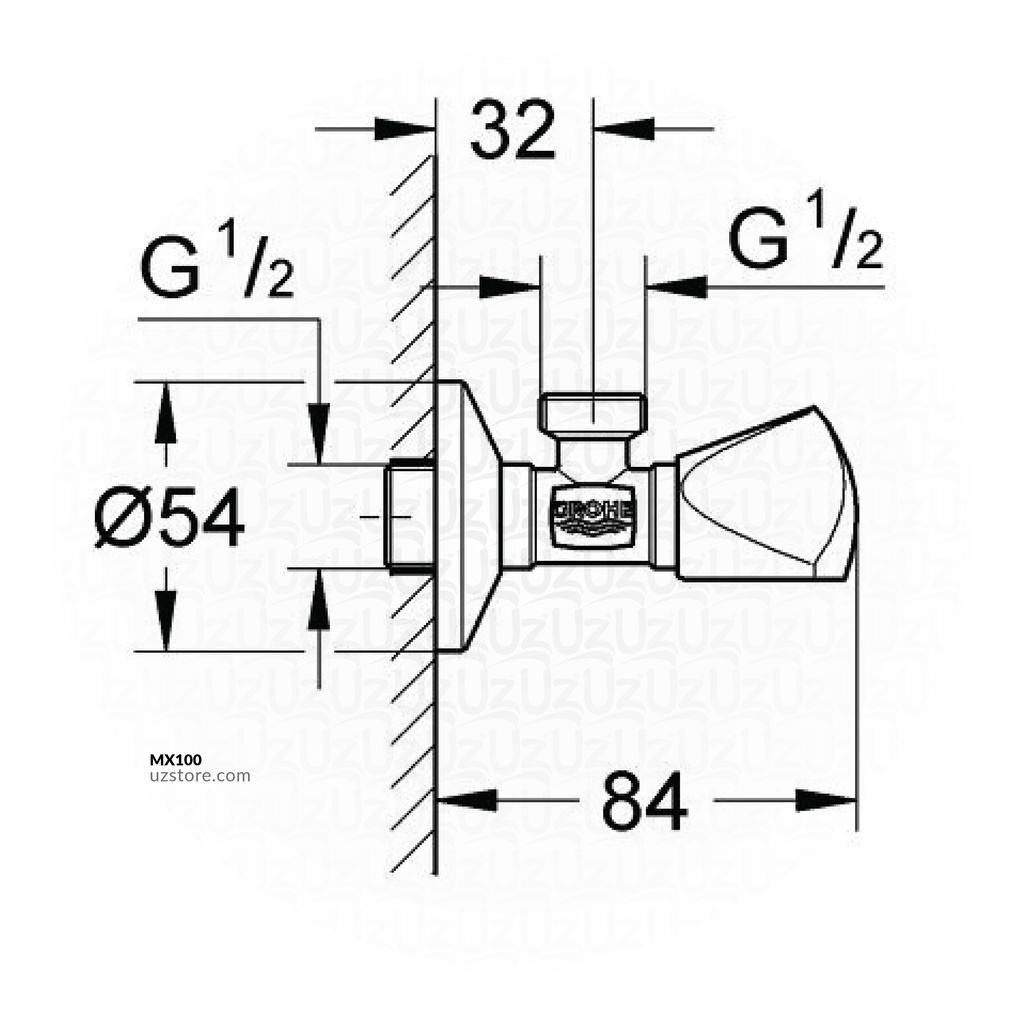 Angle Valve GROHE GR22940