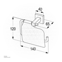 Kludi Rak Toilet Paper Holder RAK24004