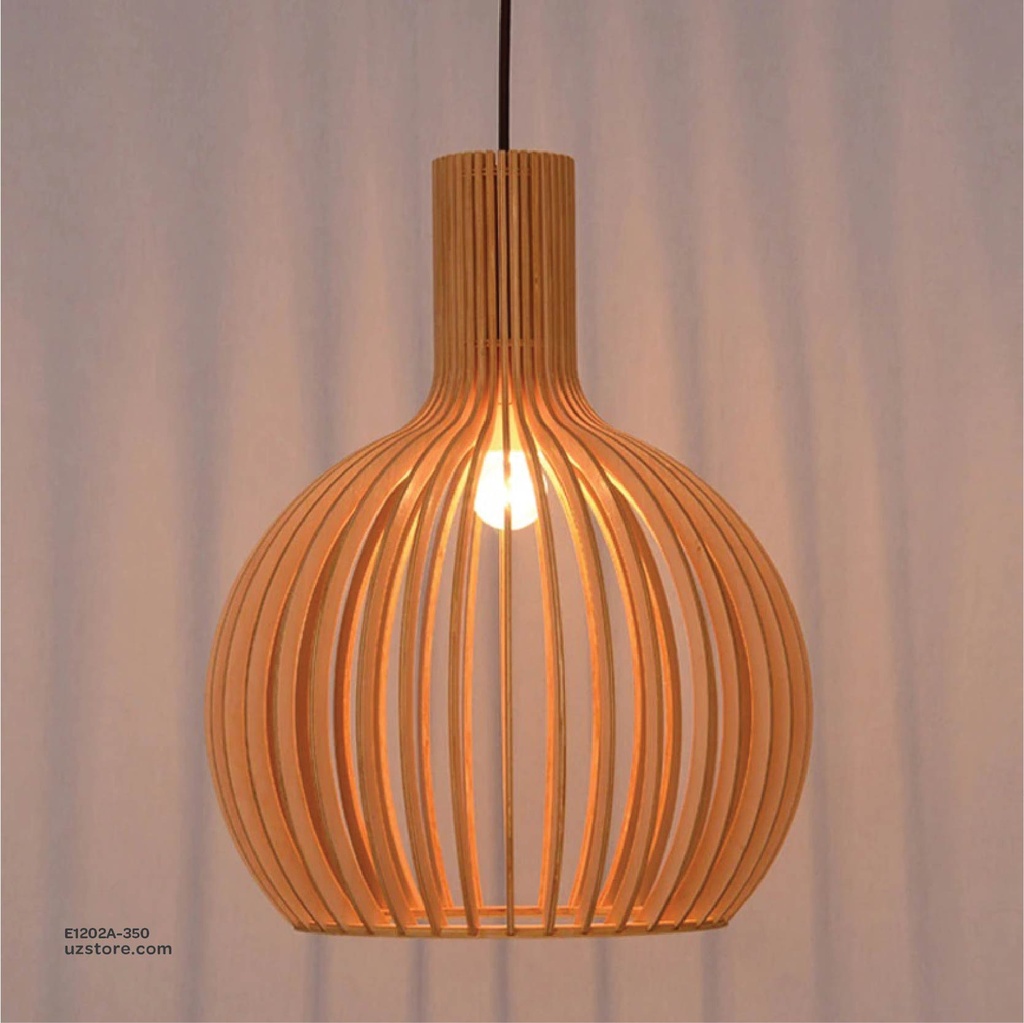 Pendant Wood Light 350mm OGS-WL08 (P)