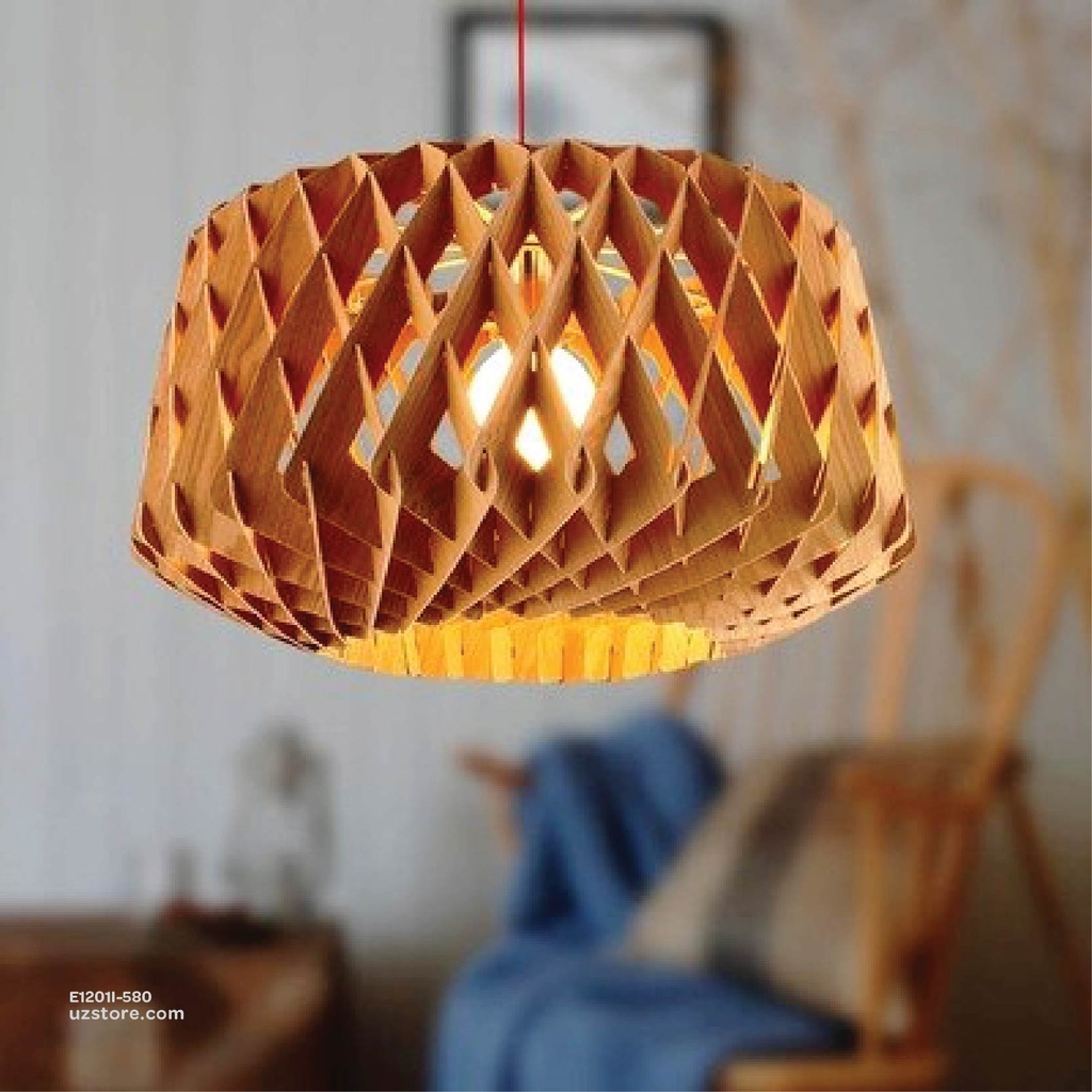 Pendant Wood Light 580mm OGS-WL04 (P)