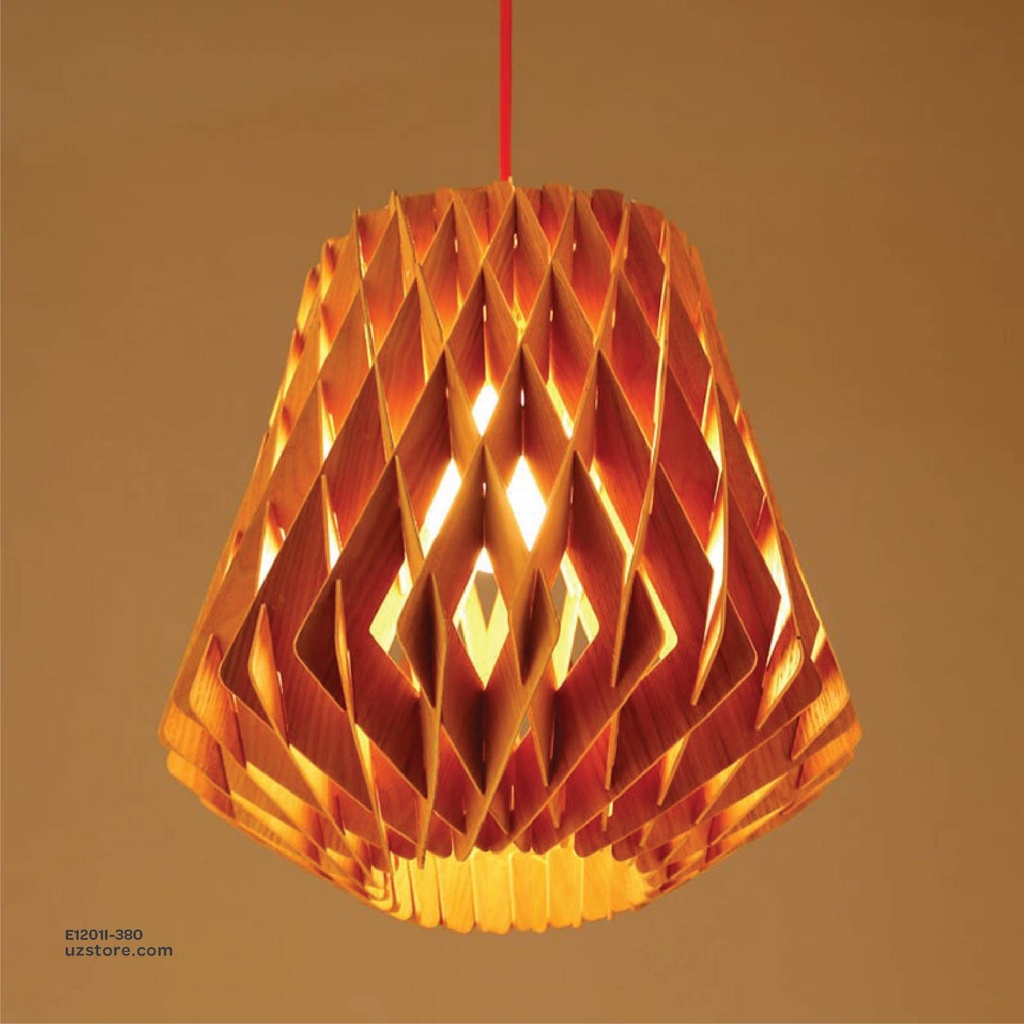 Pendant Wood Light 380mm OGS-WL03 (P)