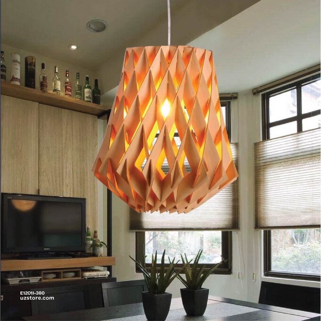 Pendant Wood Light 380mm OGS-WL03 (P)