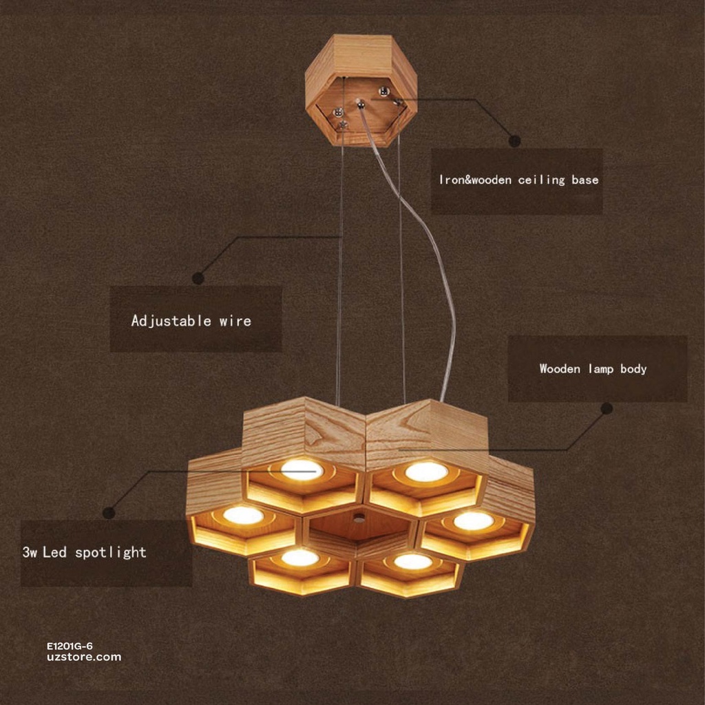 Pendant Wood Light  OGS-WL19 (P)