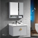 WashBasin Cabinet With mirror cabinet RF-4929 light grey 80*50