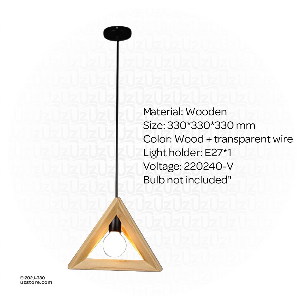 Pendant Wood Light 330mm OGS-WL32(P)