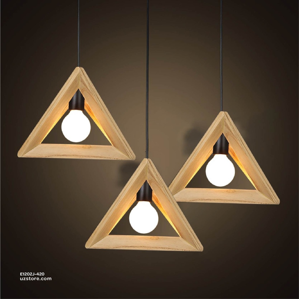 Pendant Wood Light 420mm OGS-WL32(P)