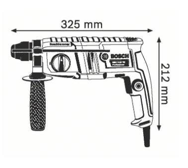 BOSCH - Rotary Hammers Drill With SDS  GBH 2-20 D