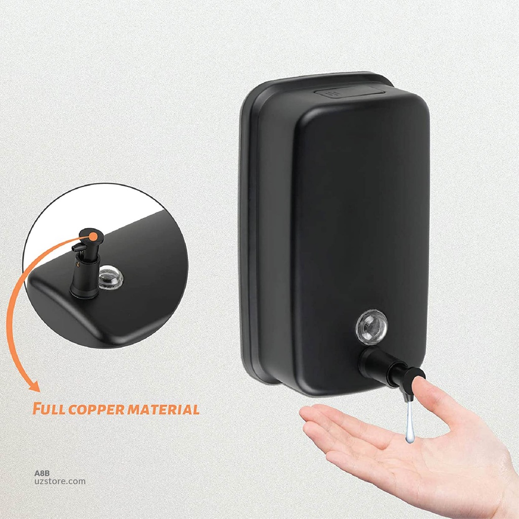 liquid soap dispenser Black 500ml YK8801H