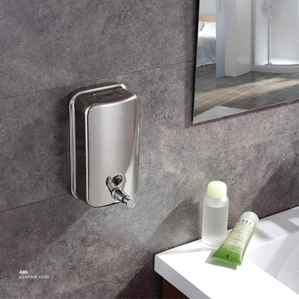 liquid soap dispenser Silver 500ml YK8801