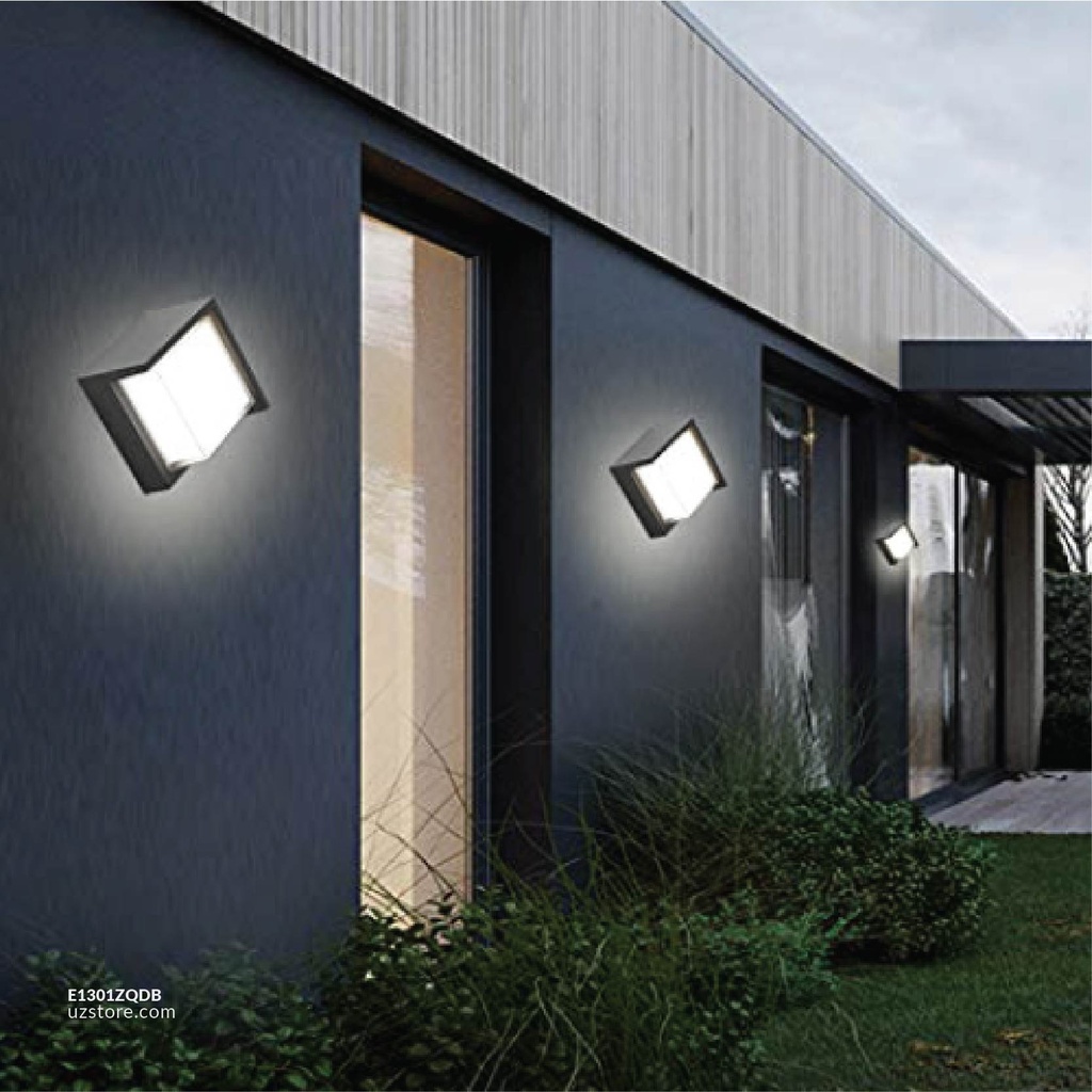 LED Outdoor Wall LIGHT W229-10W WH Black