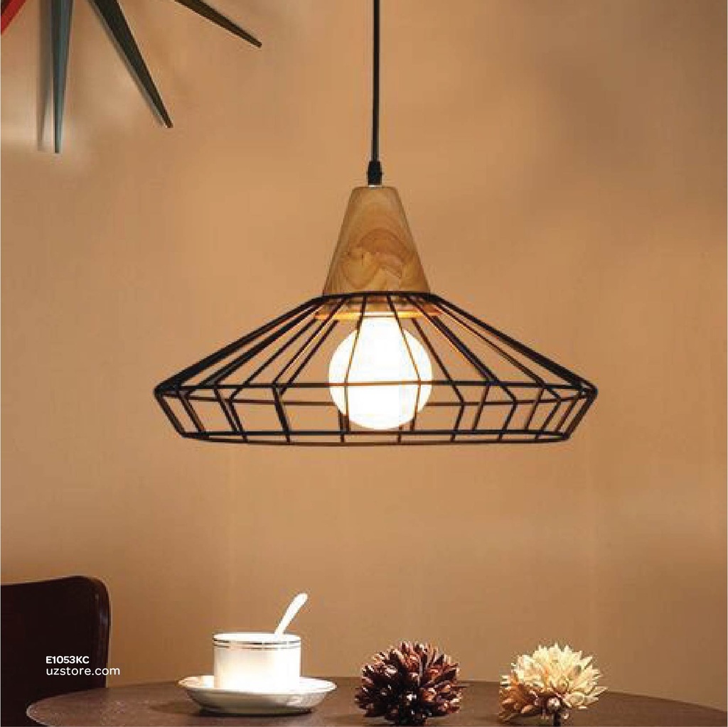 Pendant Light 7254/1 Black 