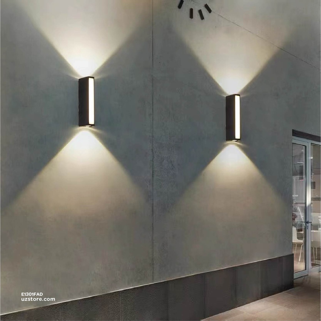 OutDoor Wall Light W0313 Dark Grey 10W 3000K