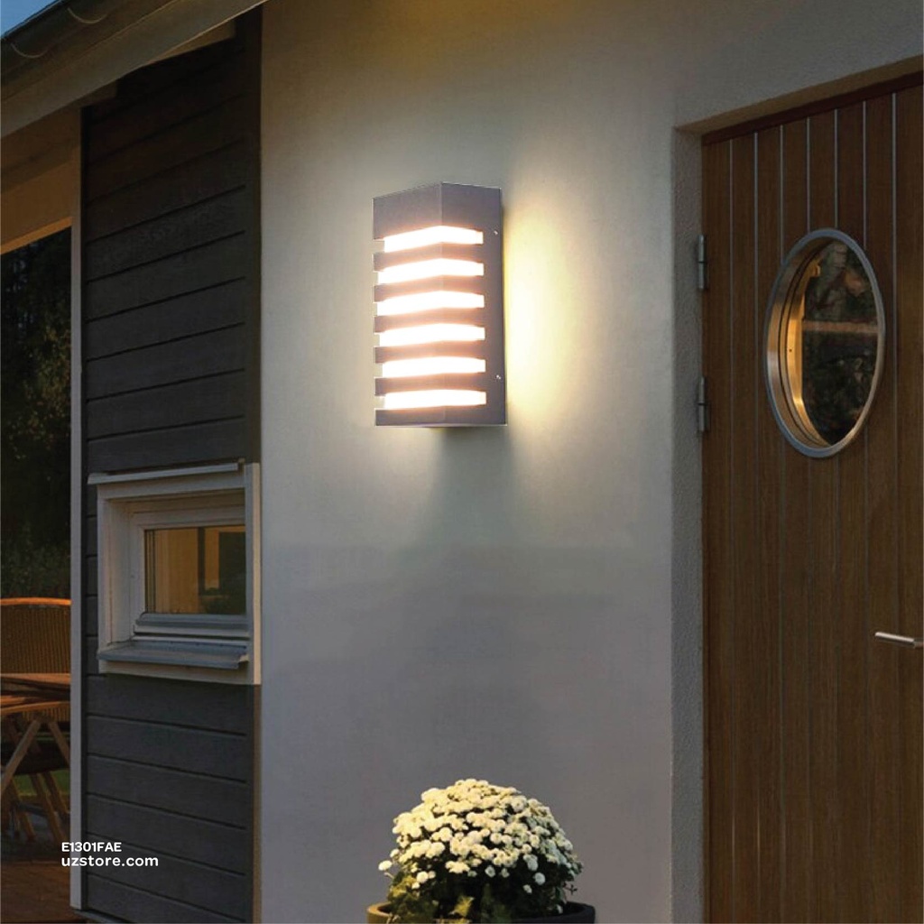 OutDoor Wall Light W942 Dark Grey 12W 3000K