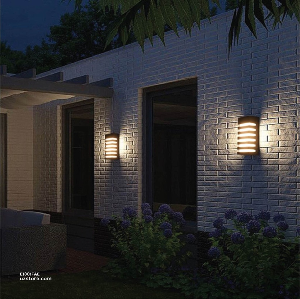 OutDoor Wall Light W942 Dark Grey 12W 3000K