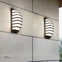 OutDoor Wall Light W15B Dark Grey 7W 3000K