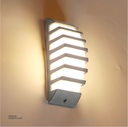 OutDoor Wall Light W15B Dark Grey 7W 3000K