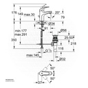 GROHE BauCurve OHM basin 32805000