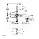 GROHE Atrio New 2hdl basin L 21019AL3