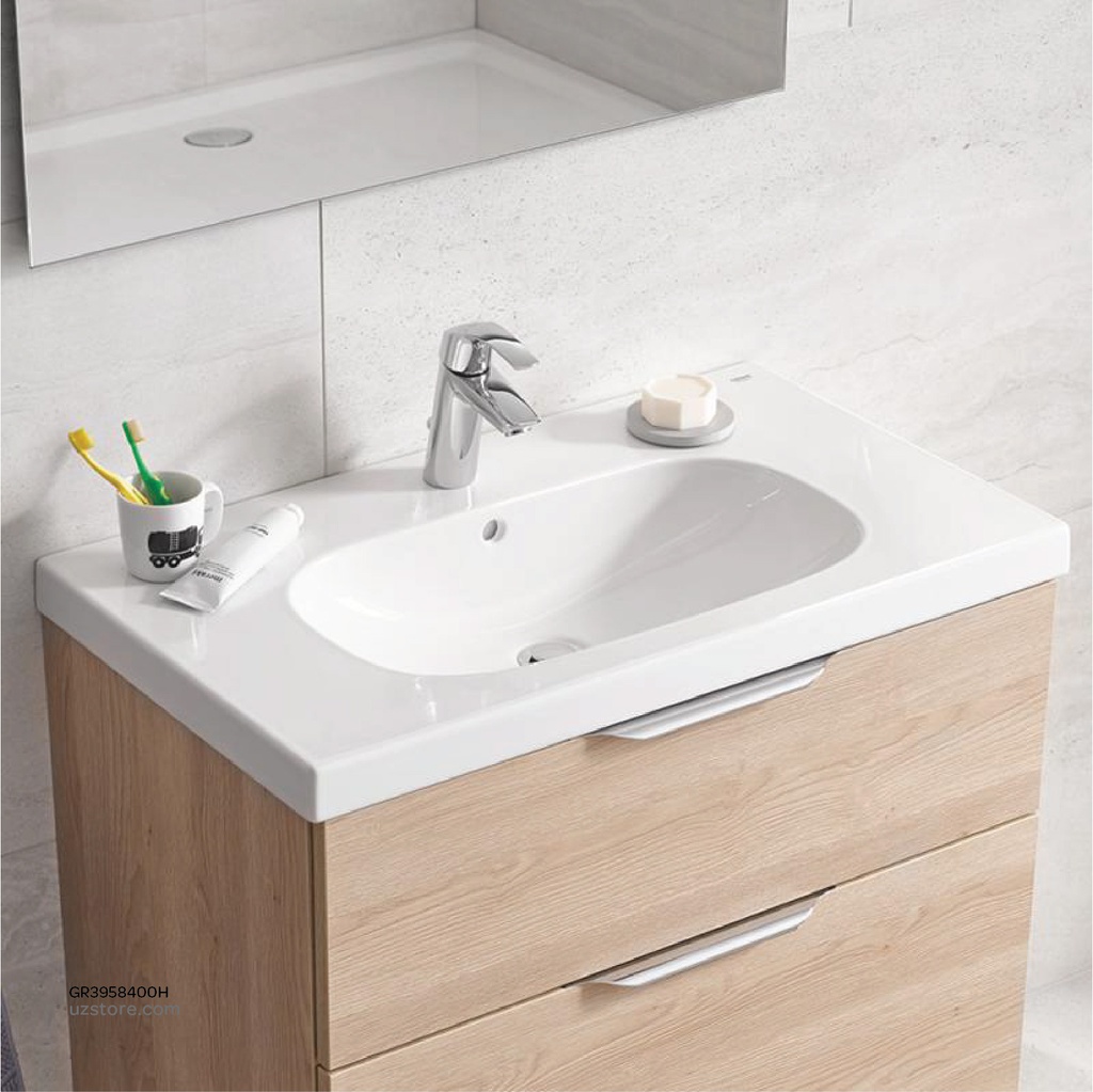 GROHE Euro Ceramic Vanity basin wall hung 80 3958400H