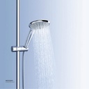 GROHE Euphoria 110 Champagne rail set 600 dish 27232001