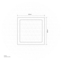 LED Light 3*3 Golden