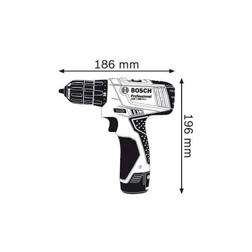 BOSCH - Cordell Drill/Driver 10.8 V - GSR 1080-2-LI