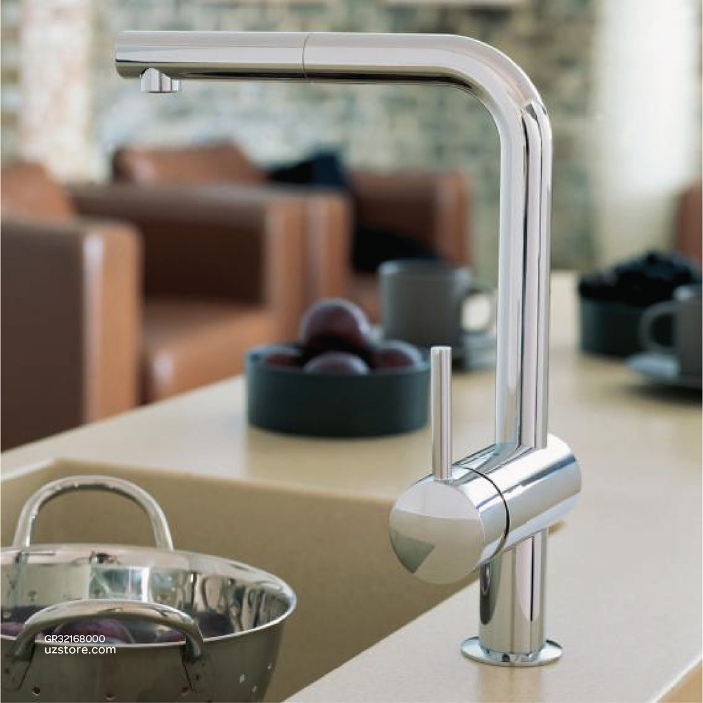 GROHE Minta OHM sink L-spout extr.mou. 32168000