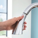 GROHE Zedra Touch sink C-spout Triple Spray 30219002