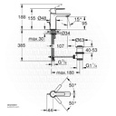 GROHE Lineare New OHM basin XS 32109001