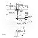 GROHE Lineare New OHM basin XS 32109001