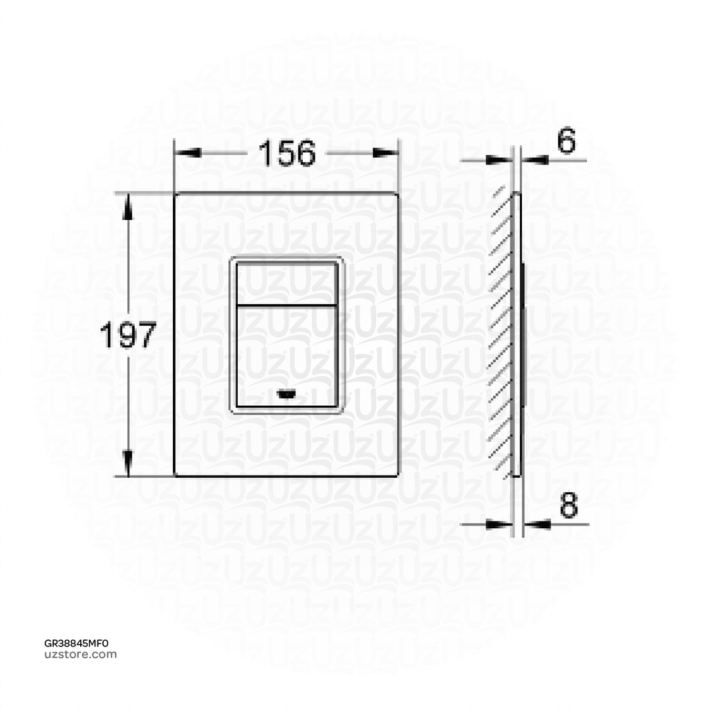 GROHE Skate Cosmopolitan with glass 38845MF0