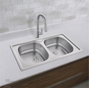 Tramontina Stainless Steel Sink 86*50 2B No Hole Perf 93808602