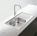 Tramontina Stainless Steel Sink PP78*43 1B No Hole 93840601