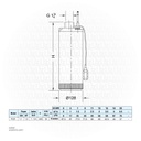 PRAKASH 1.5 HP OPEN SUB PUMP -P207