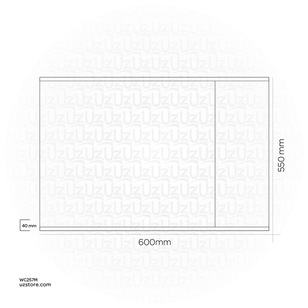 LED Mirror KZA-2135060M 600*40*550