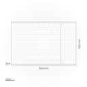 LED Mirror KZA-2135060M 600*40*550